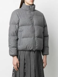 Thom Browne RWB-stripe reversible padded jacket