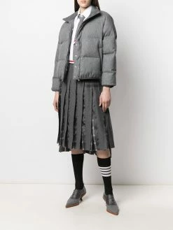 Thom Browne RWB-stripe reversible padded jacket