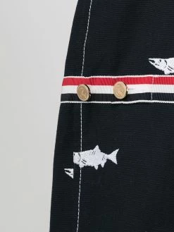 Thom Browne bear salmon blazer jacket
