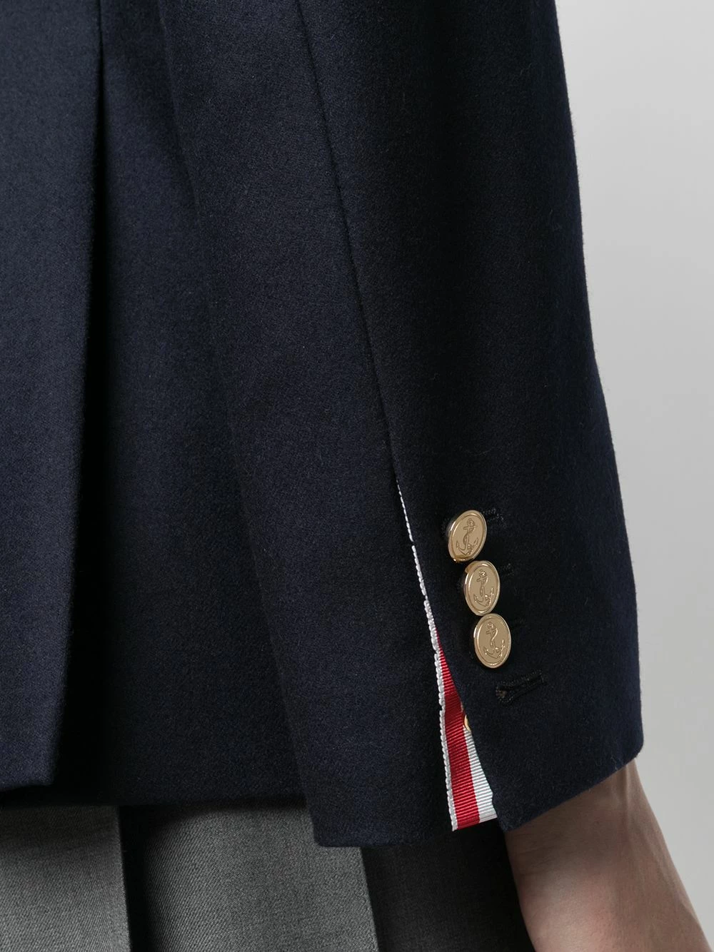 Thom Browne Four bar stripe blazer blazers of women 5 Thom Browne four-bar stripe blazer