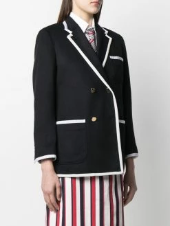 Thom Browne single-breasted cashmere blazer