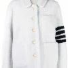Thom Browne 4-Bar shearling jacket