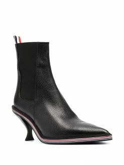 Thom Browne wing-tip chelsea boot with sculpted heel