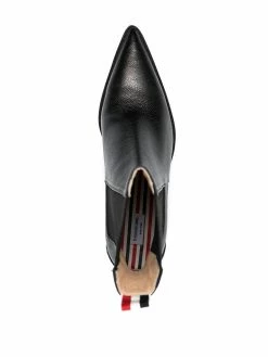 Thom Browne Wing tip chelsea boot with sculpted heel boots of women 7 Thom Browne wing-tip chelsea boot with sculpted heel