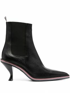Thom Browne wing-tip chelsea boot with sculpted heel