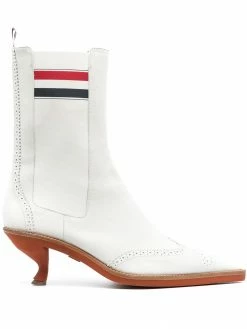 Thom Browne brogued wing-tip Chelsea boots