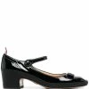 Thom Browne patent leather mary jane pumps