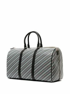 Thom Browne striped zip-around holdall