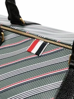Thom Browne striped zip-around holdall