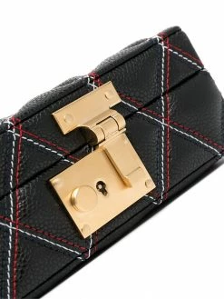 Thom Browne mini Trunk quilted shoulder bag