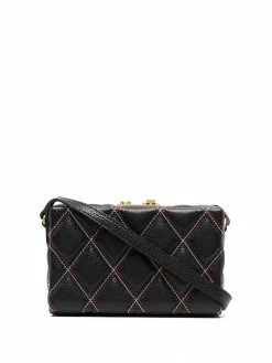 Thom Browne mini Trunk quilted shoulder bag