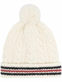Thom Browne cable-knit RWB beanie