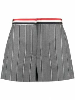 Thom Browne RWB-stripe high-waisted shorts