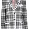 Thom Browne tartan flannel sport coat
