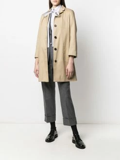Thom Browne single-breasted midi coat
