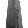 Thom Browne pinstripe pleated sack skirt