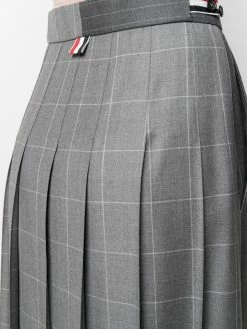 Thom Browne Pinstripe pleated sack skirt full skirts of women 9 Thom Browne pinstripe pleated sack skirt