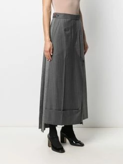 Thom Browne Pinstripe pleated sack skirt full skirts of women 7 Thom Browne pinstripe pleated sack skirt