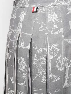 Thom Browne Below the knee pleated skirt pleated skirts of women 9 Thom Browne below-the-knee pleated skirt