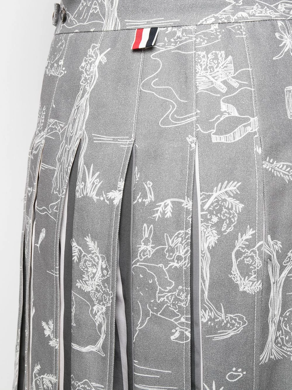 Thom Browne Below the knee pleated skirt pleated skirts of women 5 Thom Browne below-the-knee pleated skirt