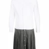 Thom Browne pleated skirt button-down shirt
