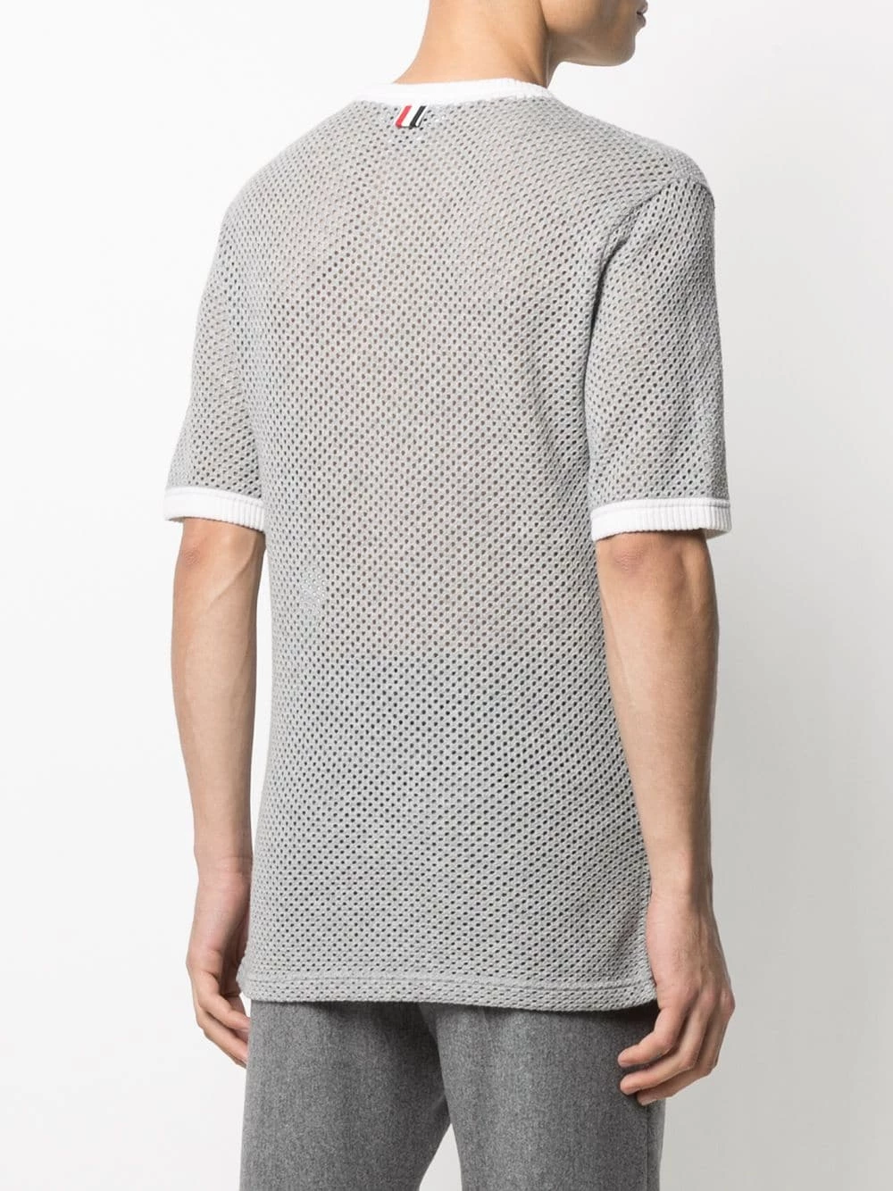 Thom Browne Knitted cashmere T shirt t-shirts of men 4 Thom Browne knitted cashmere T-shirt