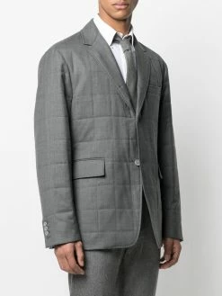 Thom Browne Padded single breasted blazer jacket blazers of men 7 Thom Browne padded single-breasted blazer jacket