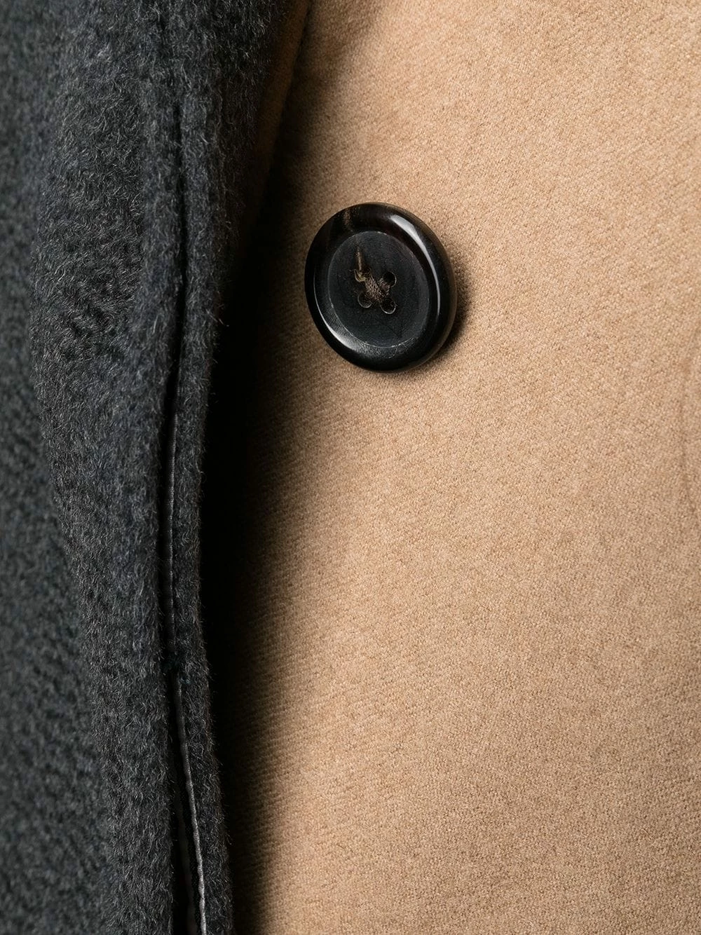 Thom Browne Colour block single breasted coat single breasted coats of women 6 Thom Browne colour-block single-breasted coat