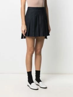 Thom Browne dropped back mini pleated skirt