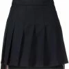 Thom Browne dropped back mini pleated skirt