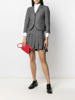 Thom Browne notched-lapel single-breasted blazer