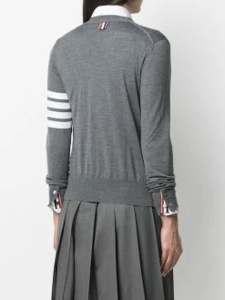 Thom Browne 4-Bar wool cardigan