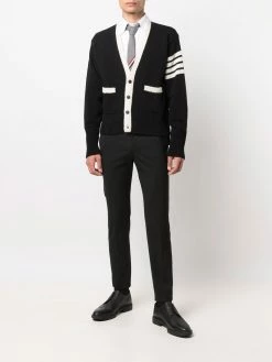 Thom Browne 4-Bar stripe cardigan
