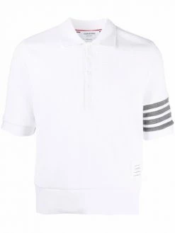 Thom Browne 4-Bar stripe polo shirt