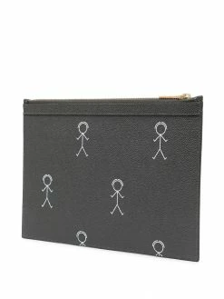 Thom Browne Mr. Thom leather clutch bag