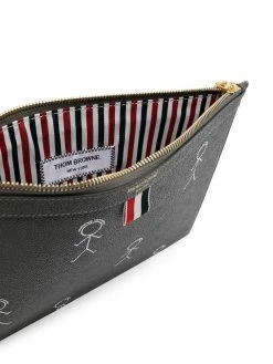 Thom Browne Mr. Thom leather clutch bag