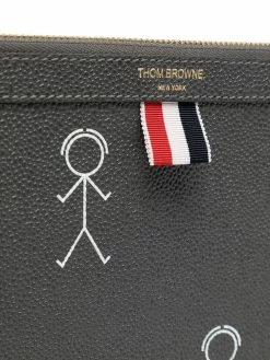 Thom Browne Mr. Thom leather clutch bag