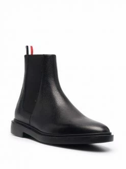 Thom Browne tricolour tab Chelsea boots