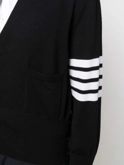 Thom Browne 4-Bar Stripe V-neck cardigan