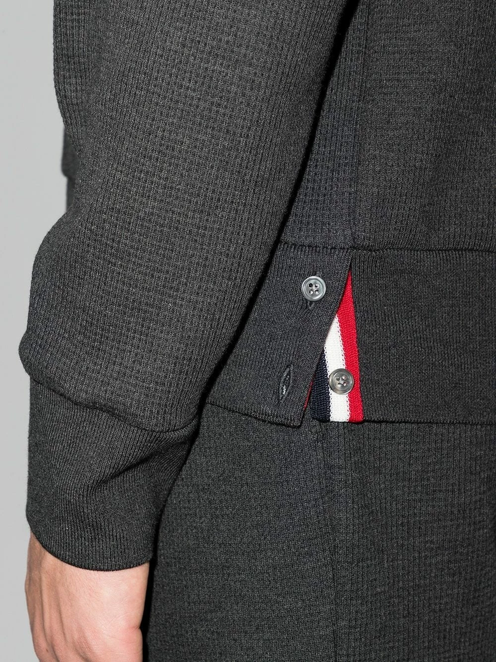 Thom Browne 4 Bar raglan sleeve jumper knitted sweaters of men 4 Thom Browne 4-Bar raglan-sleeve jumper