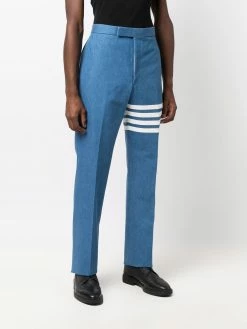 Thom Browne 4-Bar stripe tailored trousers