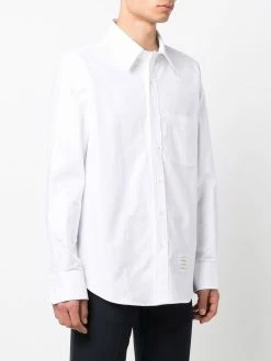 Thom Browne long-sleeve cotton shirt