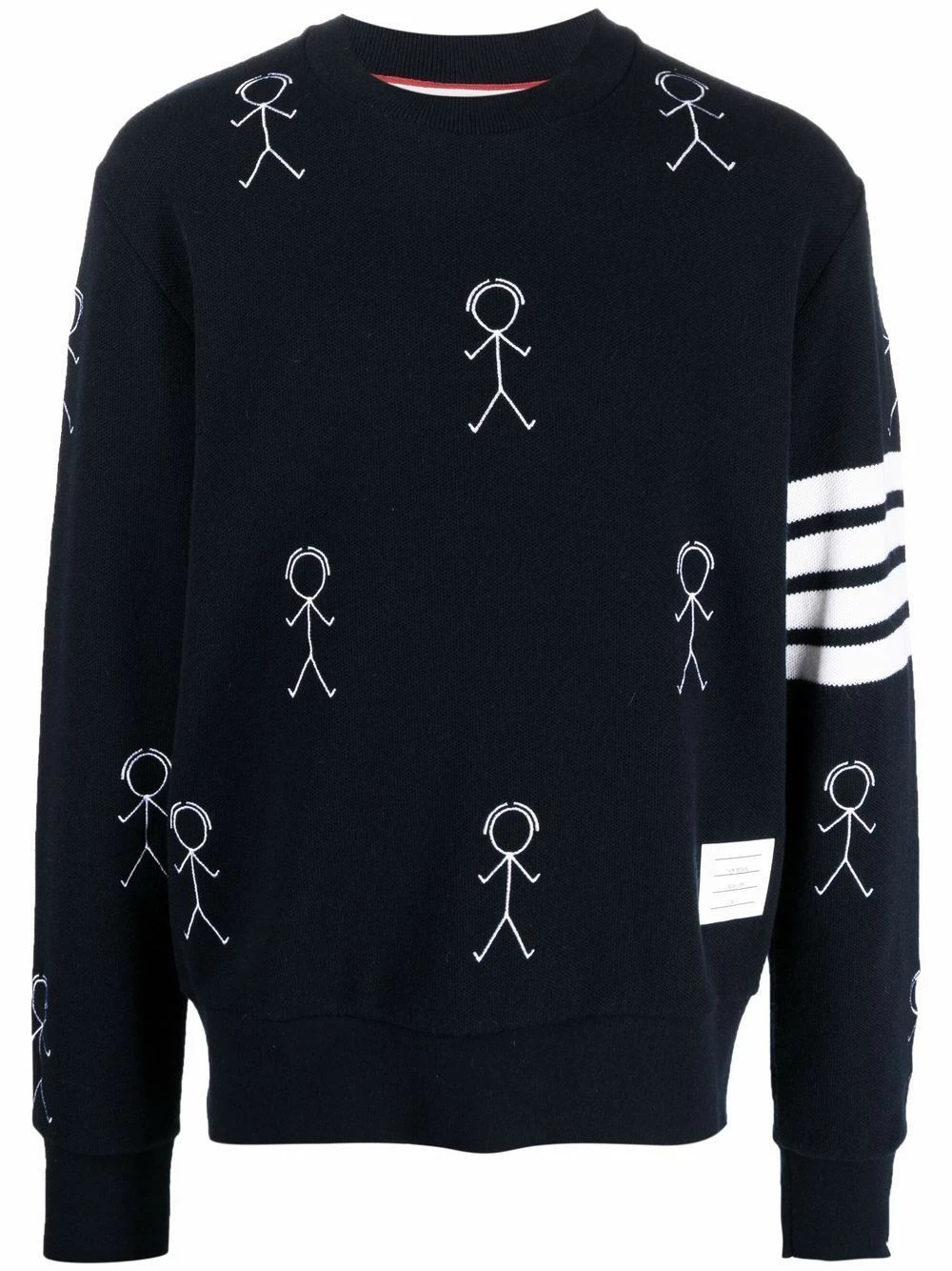 Thom Browne Mr. Thom crew neck jumper sweatshirts & knitwear of men 1 Thom Browne Mr. Thom crew-neck jumper