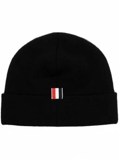 Thom Browne tricolour detail beanie