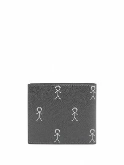 Thom Browne Mr. Thom logo-print billfold wallet