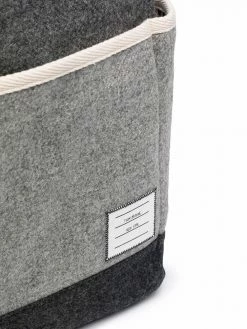 Thom Browne bitonal tote bag