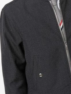 Thom Browne 4 Bar Stripe bomber jacket bomber jackets of men 9 Thom Browne 4-Bar Stripe bomber jacket