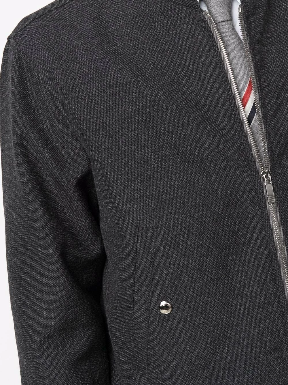 Thom Browne 4 Bar Stripe bomber jacket bomber jackets of men 5 Thom Browne 4-Bar Stripe bomber jacket