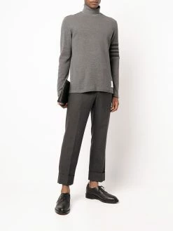 Thom Browne 4-Bar roll-neck jumper