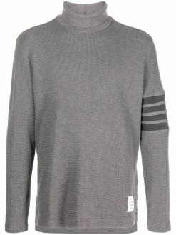 Thom Browne 4-Bar roll-neck jumper